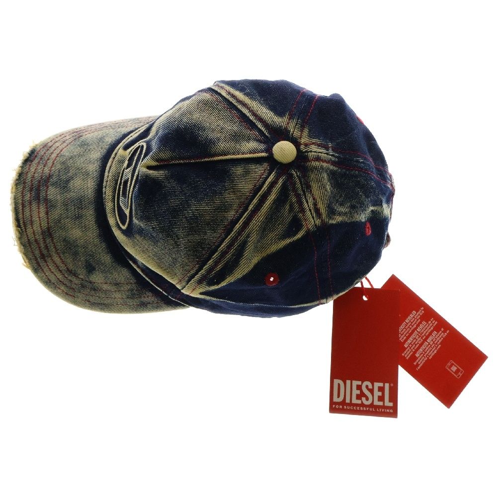 Diesel C-Seymon ダメージ デニムキャップ | ブルー | FARFETCH JP
