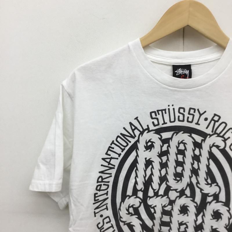 STUSSY ステューシー Tシャツ 半袖 ROCSTAR ロックスター コラボ STUSSY ステューシー Tシャツ 半袖 ROCSTAR ロックスター コラボ