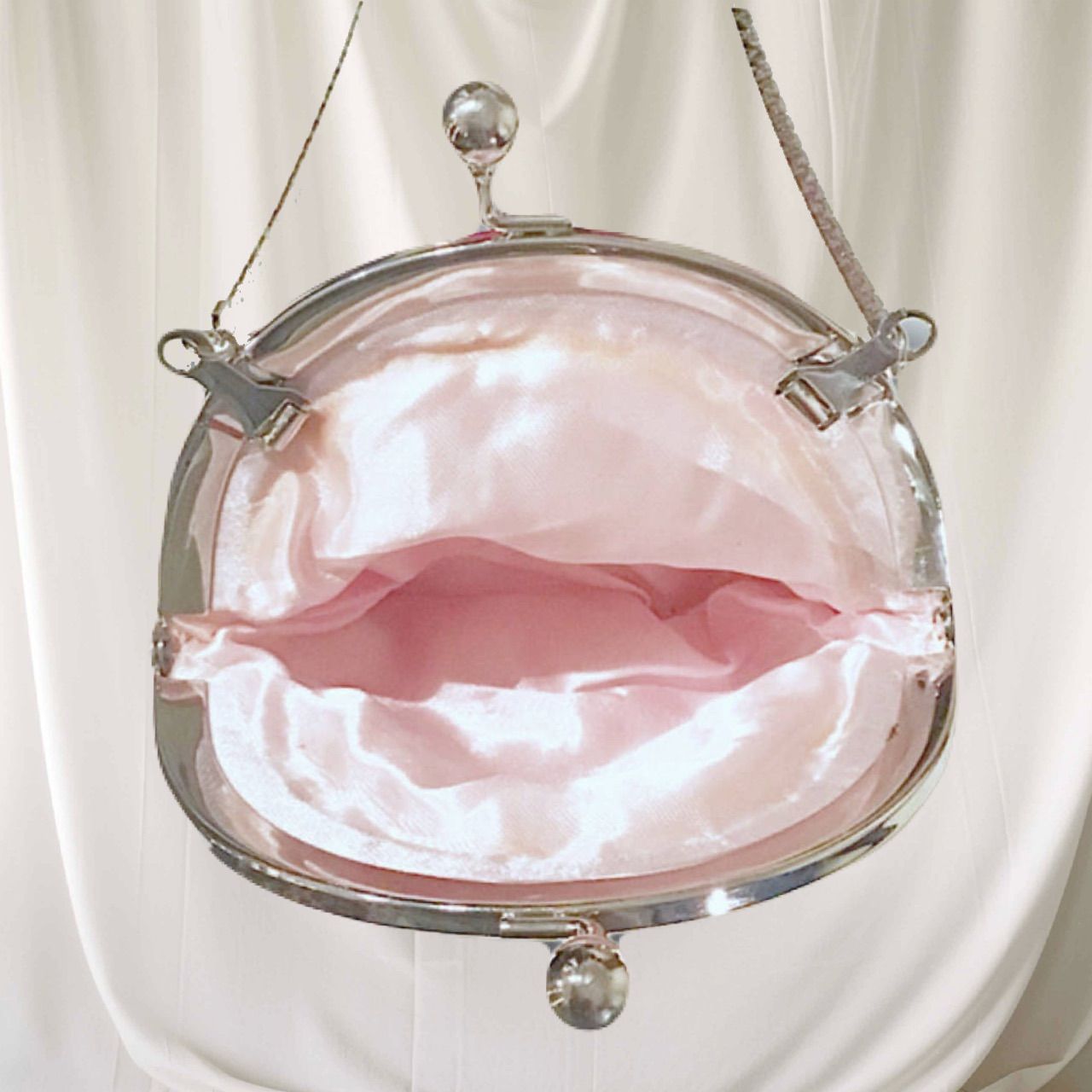 noir kei ninomiya クリア 花模様 パーティーバッグ 六角形 ユキ