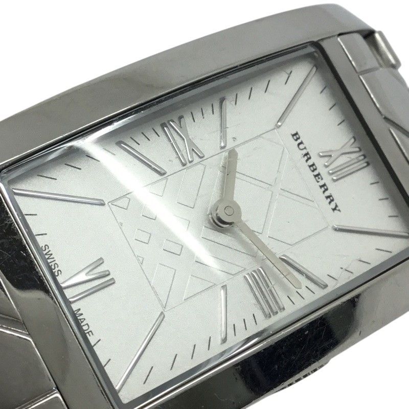 美品 稼動 バーバリー BU1090 腕時計 クオーツ ノバチェック スクエア 美品 稼動 バーバリー BU1090 腕時計 クオーツ ノバチェック