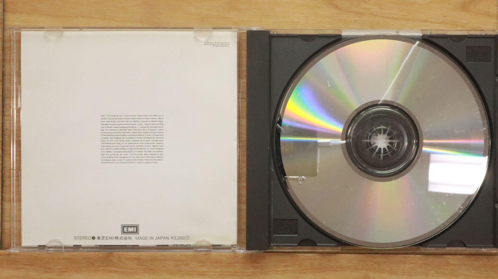 国内盤CD☆ペット・ショップ・ボーイズ/Pet Shop Boys
