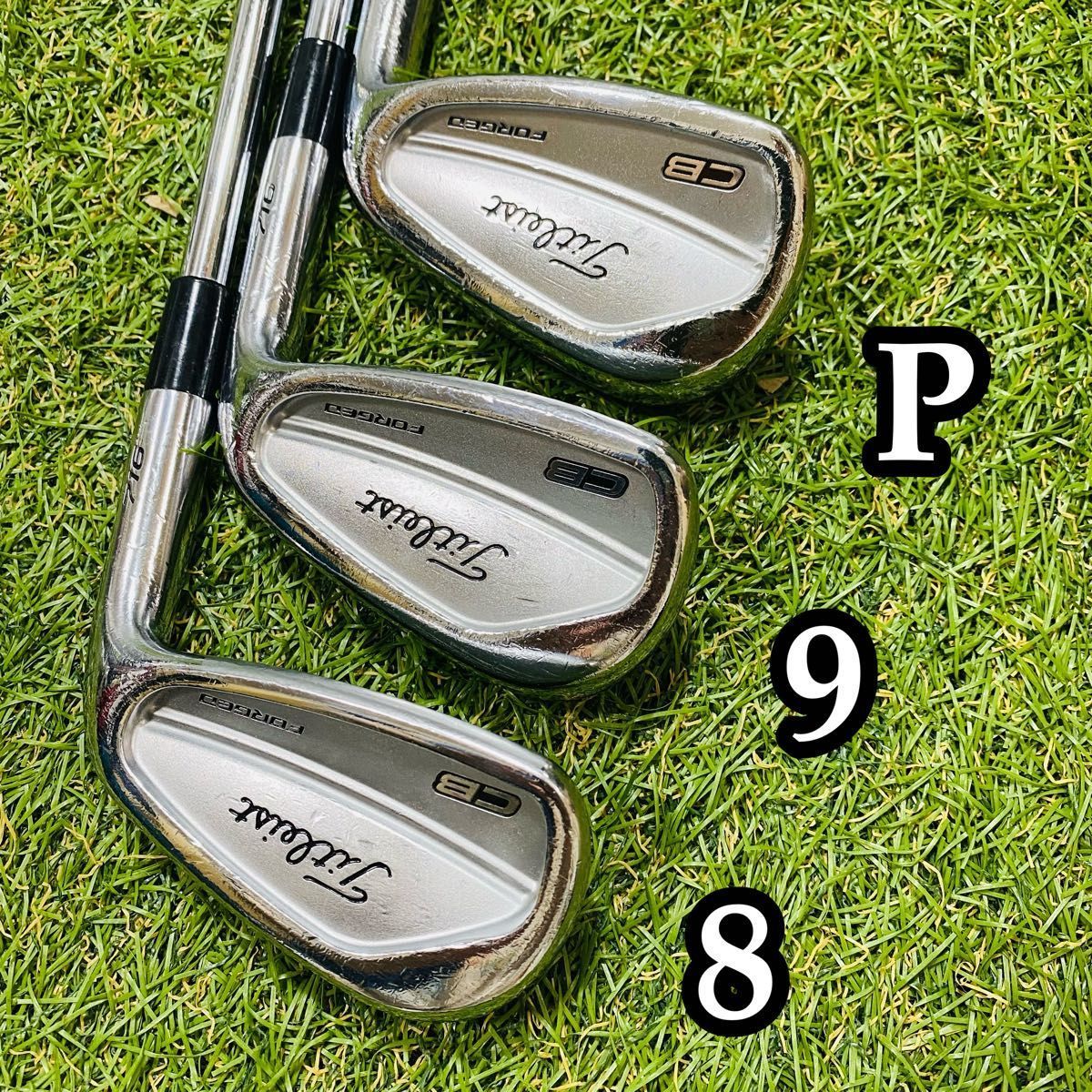 【良品】タイトリスト CB716 フォージド メンズアイアンセット 6本 S 良品】タイトリスト CB716 フォージド メンズアイアンセット 6本