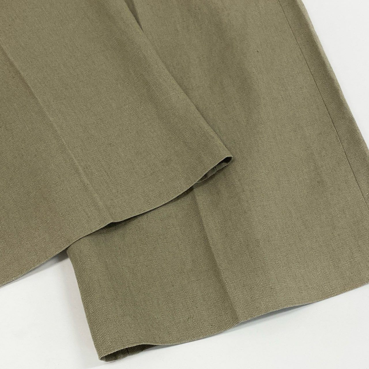 40h24 CELINE セリーヌ リネンパンツ ハイウエスト ワイドパンツ  