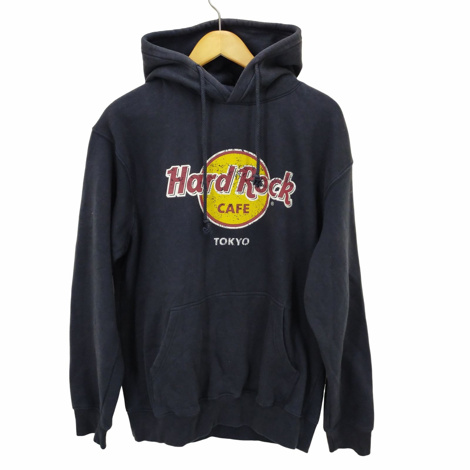 ハードロックカフェ　プリントロゴ　パーカー　プルオーバー　古着　VINTAGE 楽天市場】【中古】【古着】 Hard Rock CAFE プリント