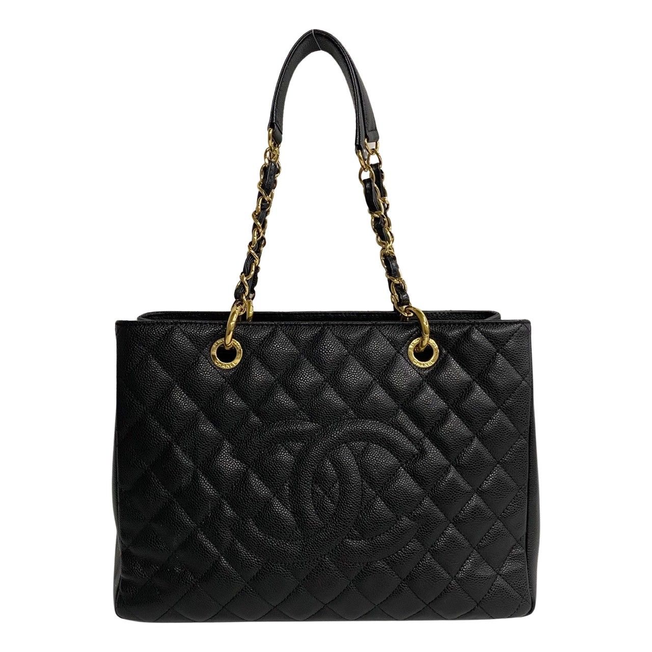 極 美品 CHANEL シャネル マトラッセ ココマーク チェーン マット 