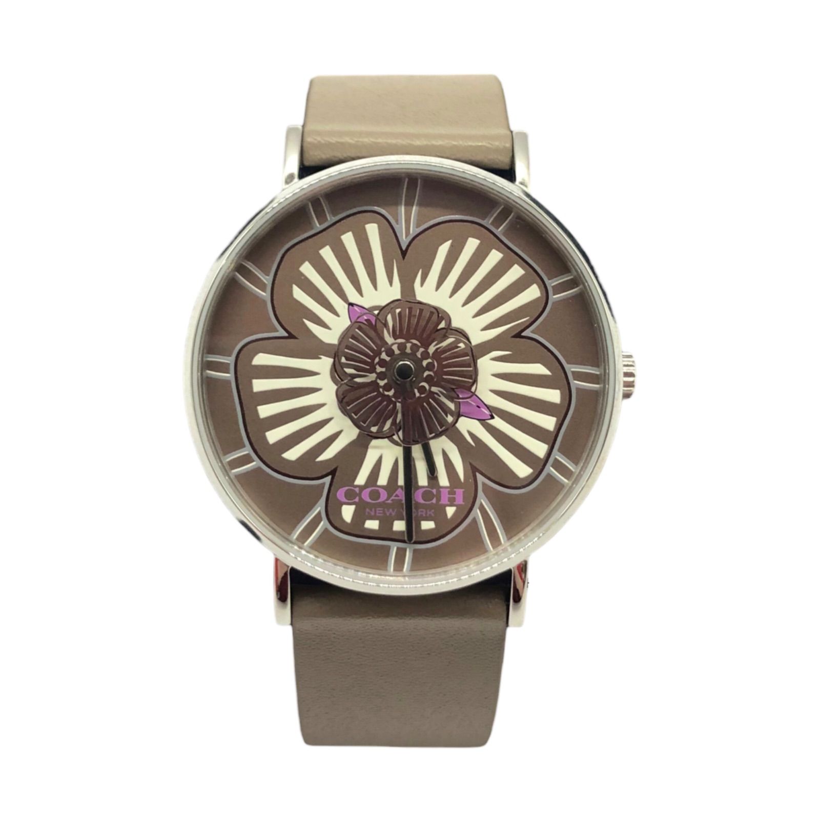 ♪09205 稼働品 COACH フラワー 腕時計 CA.120.7.14.1661 - メルカリ 