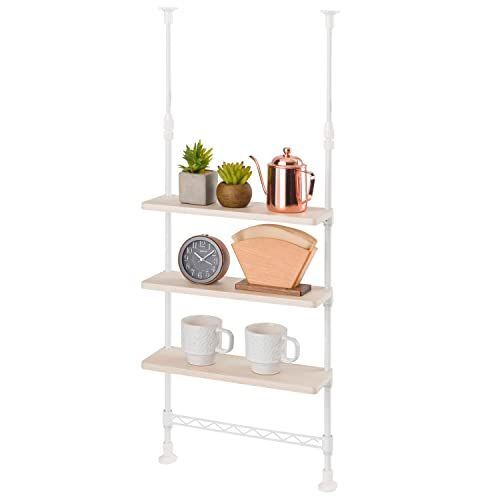 ドウシシャ 3段 突っ張り 調味料ラック スパイスラック 卓上ミニラック