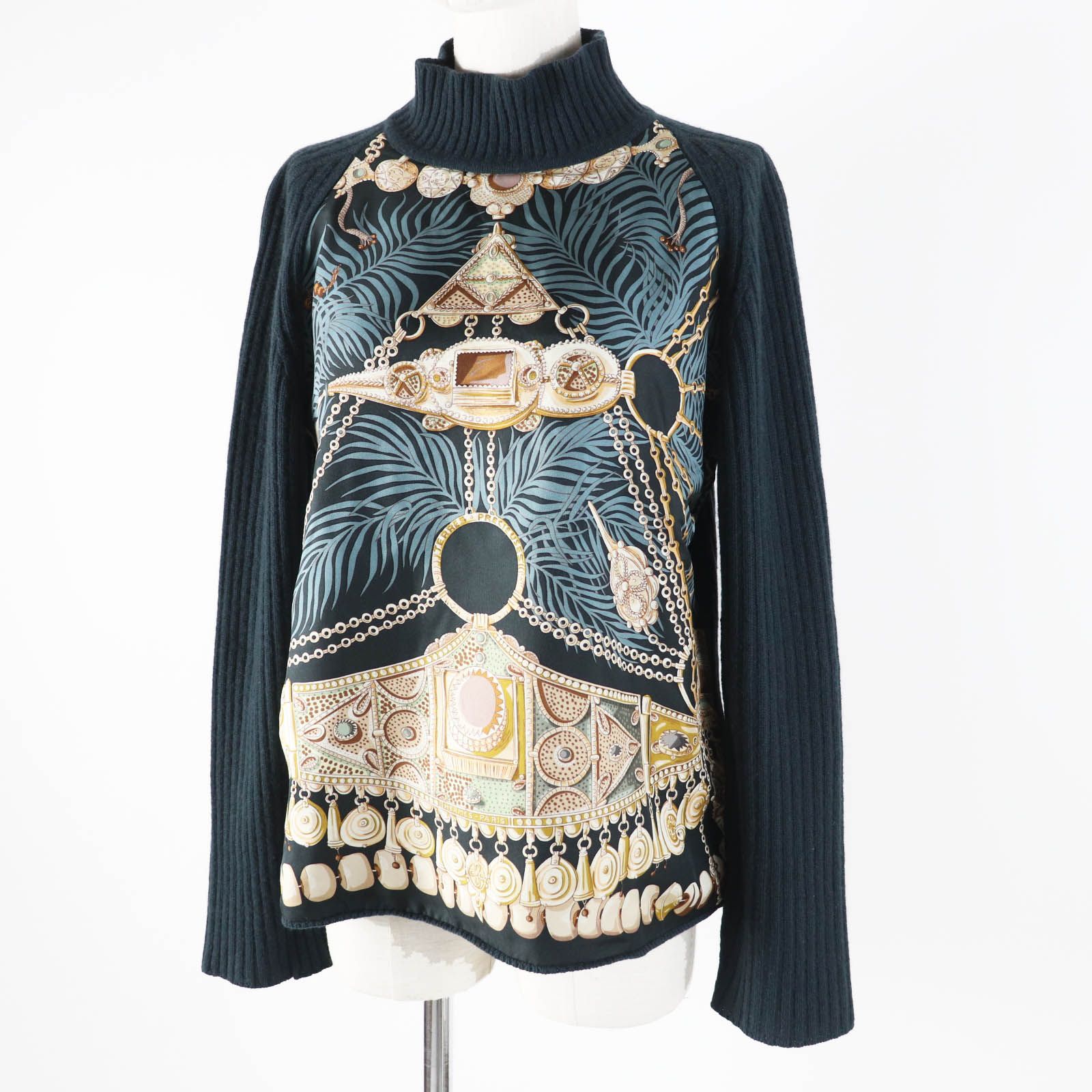 美品◎HERMES エルメス ヴィンテージ マルジェラ期 シルク カシミヤ  