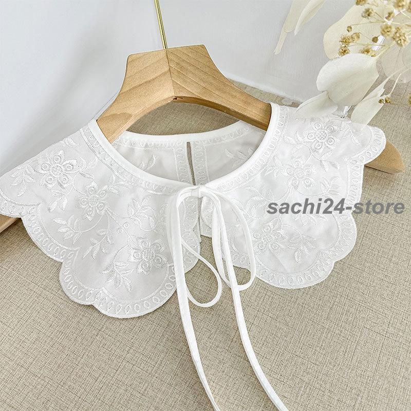 りぽち スカート つけ襟 ヘッドドレス つけ襟 付け襟 子供 キッズ 女の子 フェイクカラー レイヤード風