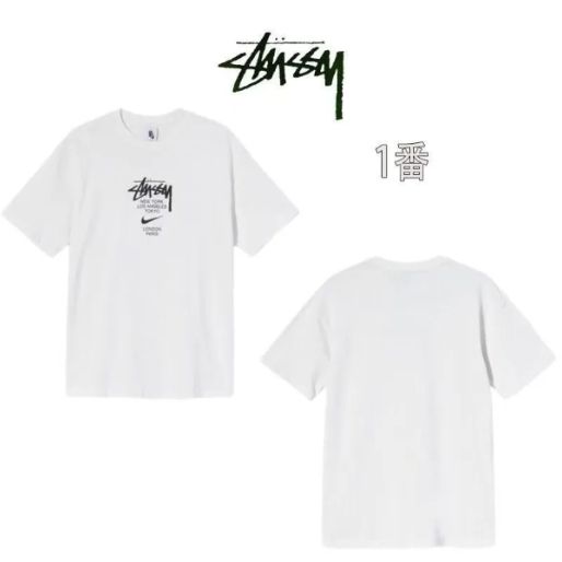 Stüssy ホワイト トレーナー　男女兼用　Sサイズ STUSSY ステューシー トレーナー メンズ 1st Annual Applique