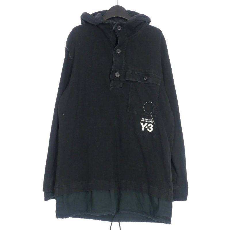ワイスリー Y-3 ヨウジヤマモト M SASHIKO HOODIE プルオーバー 