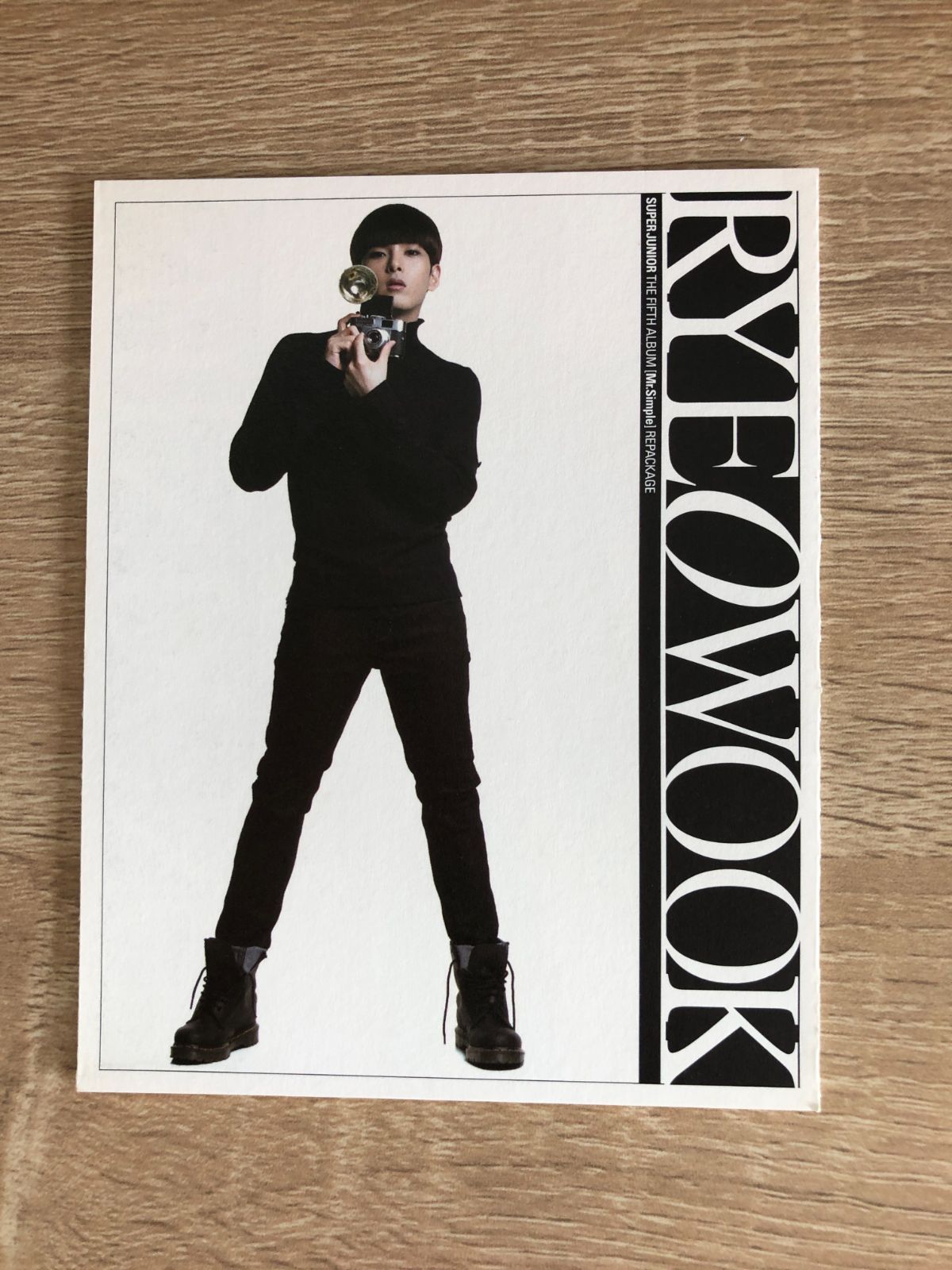 89【中古品】SUPER JUNIOR THE FIFTH ALBUM Mr.Simple REPACKAGE A-CHa