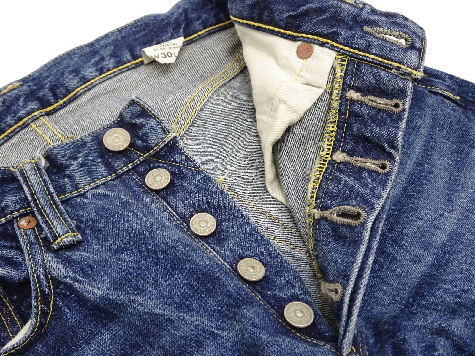 シュガーケーン SUGAR CANE デニムパンツ 1947モデル レギュラーストレート 14.25oz セルビッチデニム エイジング加工 中古加工 スタンダードジーンズ SC41947 インディゴエイジング 新品 SC41947SW-429