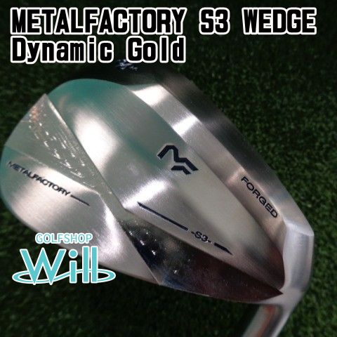ウェッジ アサヒゴルフ METALFACTORY S3 WEDGE|Dynamic G |S200|56 9153