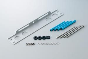 【新品・5営業日で発送】Active ACTIVE／14050008 OILクーラー 汎用ステーSET ストレート 4.5-16R ステーのみ