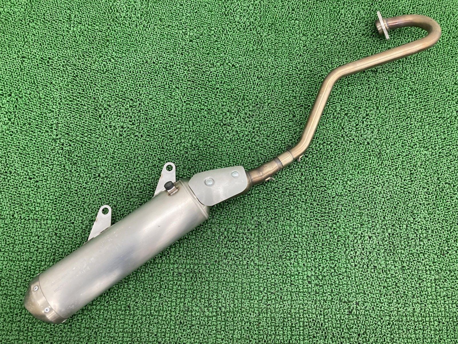 TE125 マフラー H4051 ハスクバーナ 純正 バイク 部品 コケキズ無し 品薄 希少品 車検 Genuine 【中古】 92