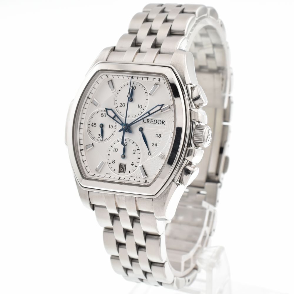 セイコー SEIKO 6S77-00A0 クレドール パシフィーク クロノグラフ