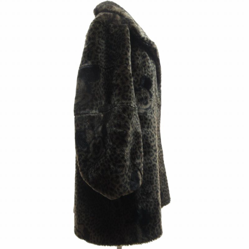 ブラウン×ブラック 約Mサイズ