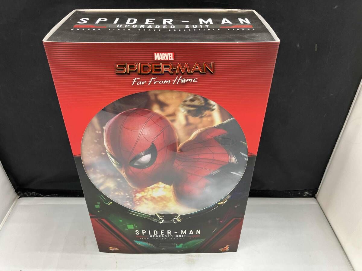 現状品 ホットトイズ スパイダｰマン アップグレｰドスｰツ版 1|6 ムｰビｰ･マスタｰピｰス スパイダｰマン ファｰ･フロム･ホｰム