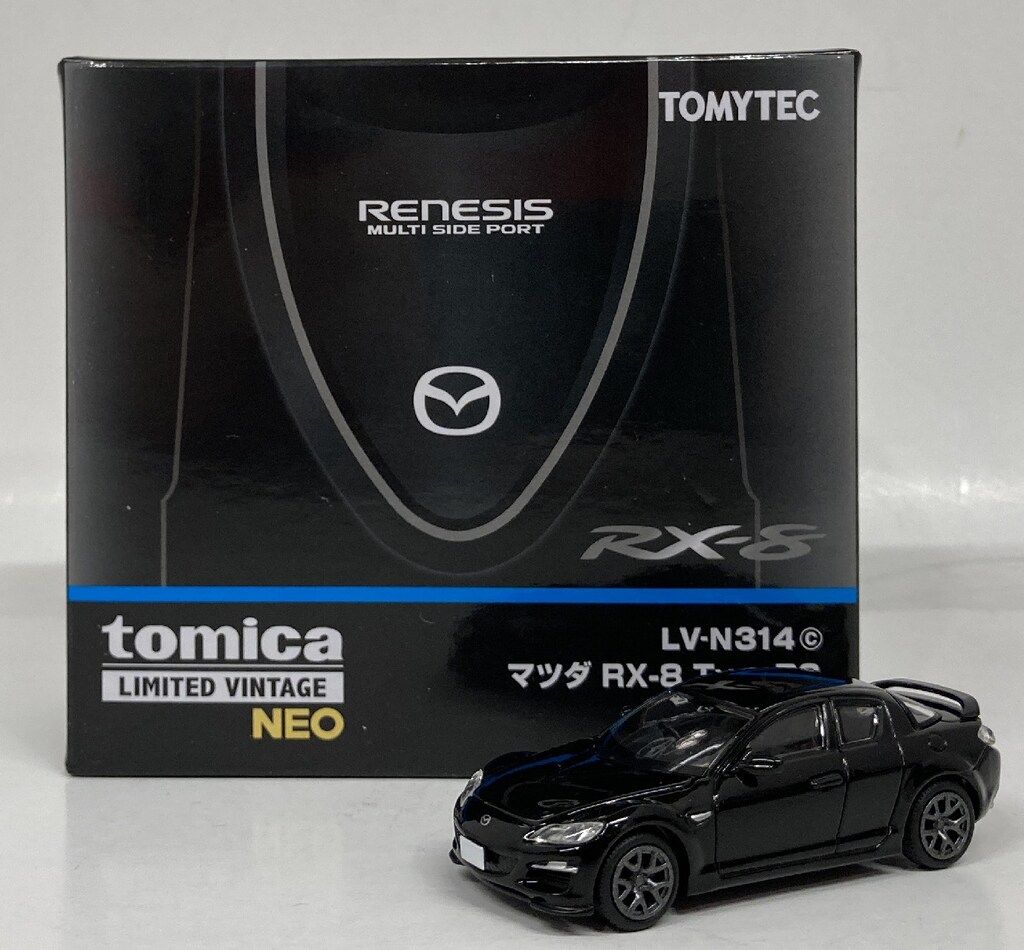 【8/31まで出品】にゃん TOMYTEC TOMICA LIMITED VINTAGE NEO マツダ RX-8 TypeRS (黒