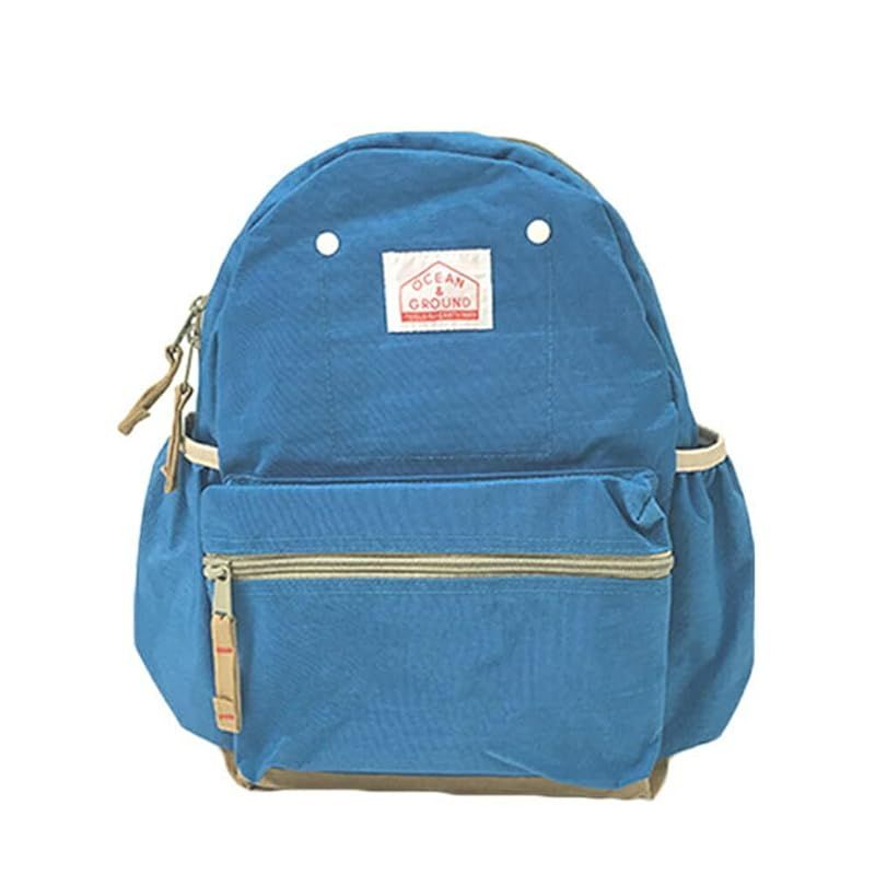 オーシャンアンドグラウンド DAYPACK GOODAY ナイロンリュック キッズ ベビー 男の子 女の子 M TB：ターコイズブルー