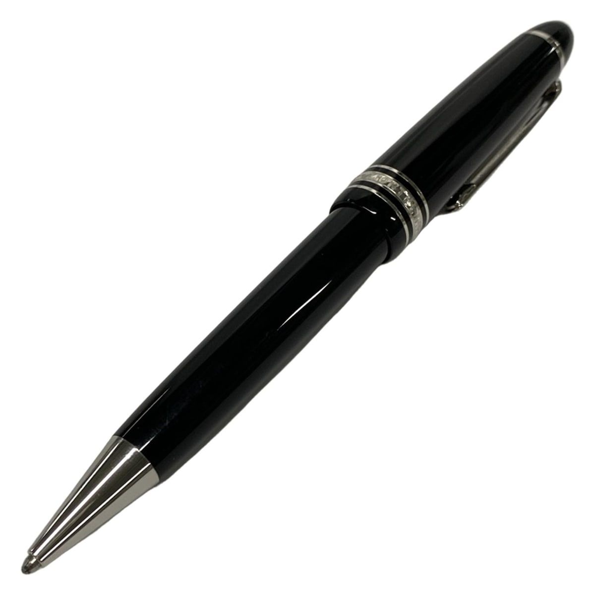 MONTBLANC モンブラン ボールペン マイスターシュテュック プラチナ ル グラン 黒×シルバー ツイスト式|インクなし