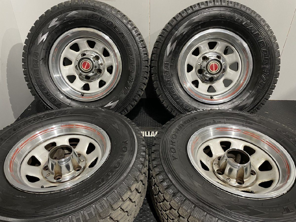 【YK G072 255/70R15】 スタッドレス【FORD 1987 F150 純正ホイール 15インチ 7J5HPCD139.7】超希少 20年 バリ溝 トリムリング付 MTD397MS YK G072 255/70R15】 スタッドレス【FORD 1987 F150 純正ホイール 15