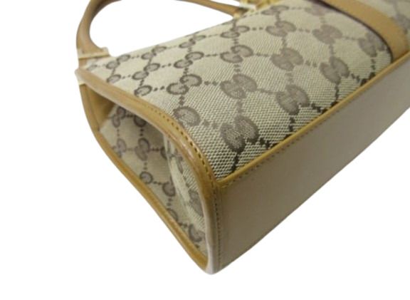 美品 GUCCI グッチ ハンドバッグ ジャッキー 002 1068 ライト