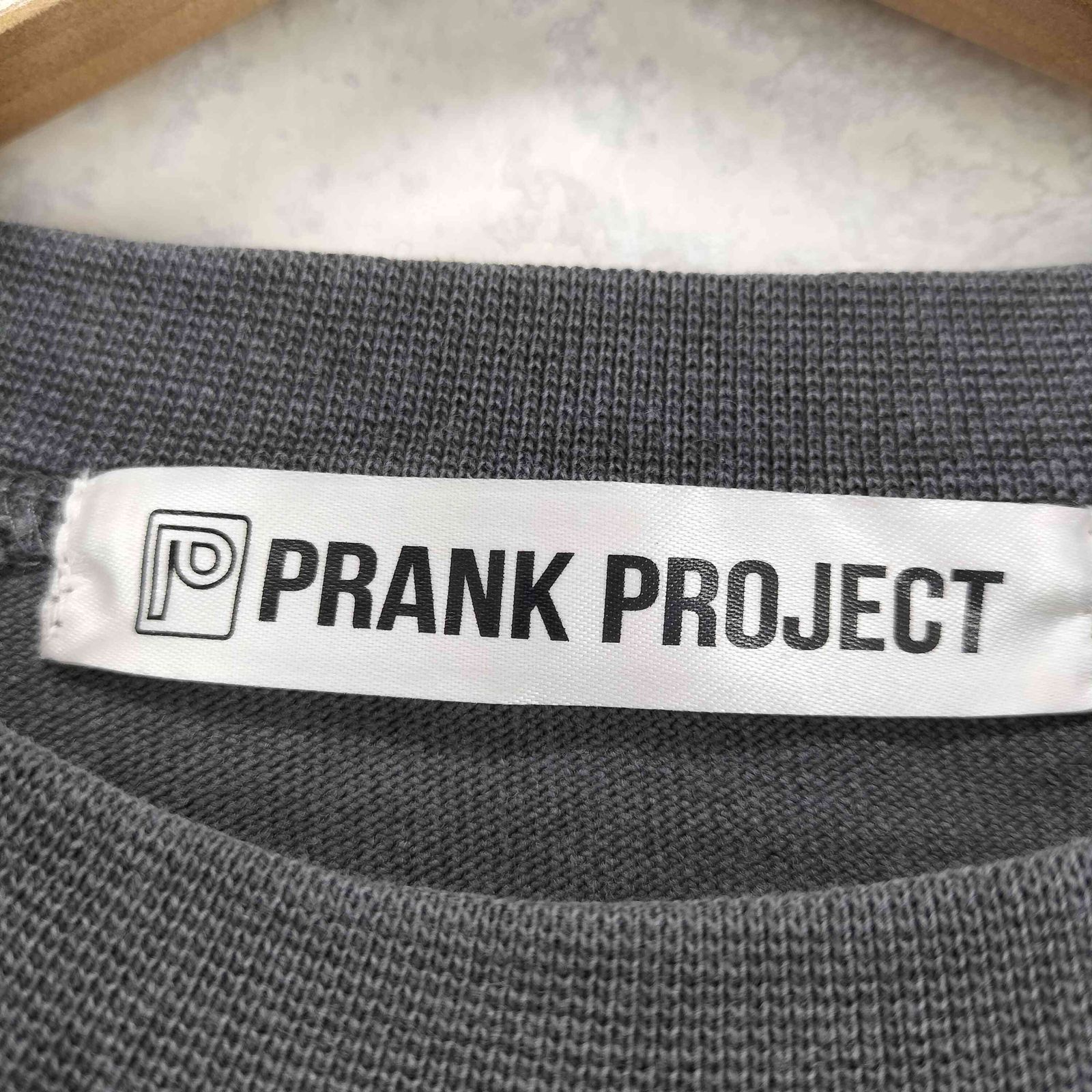 蕎麦☆PRANK PROJECT Shirring Logo Tops PRANK PROJECT(プランク