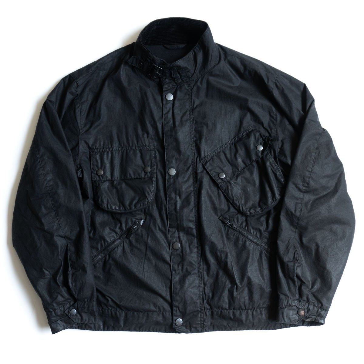 Barbour Engineered Garments オイルドジャケット NWT Barbour X Engineered Garments Waxed Zip Parka