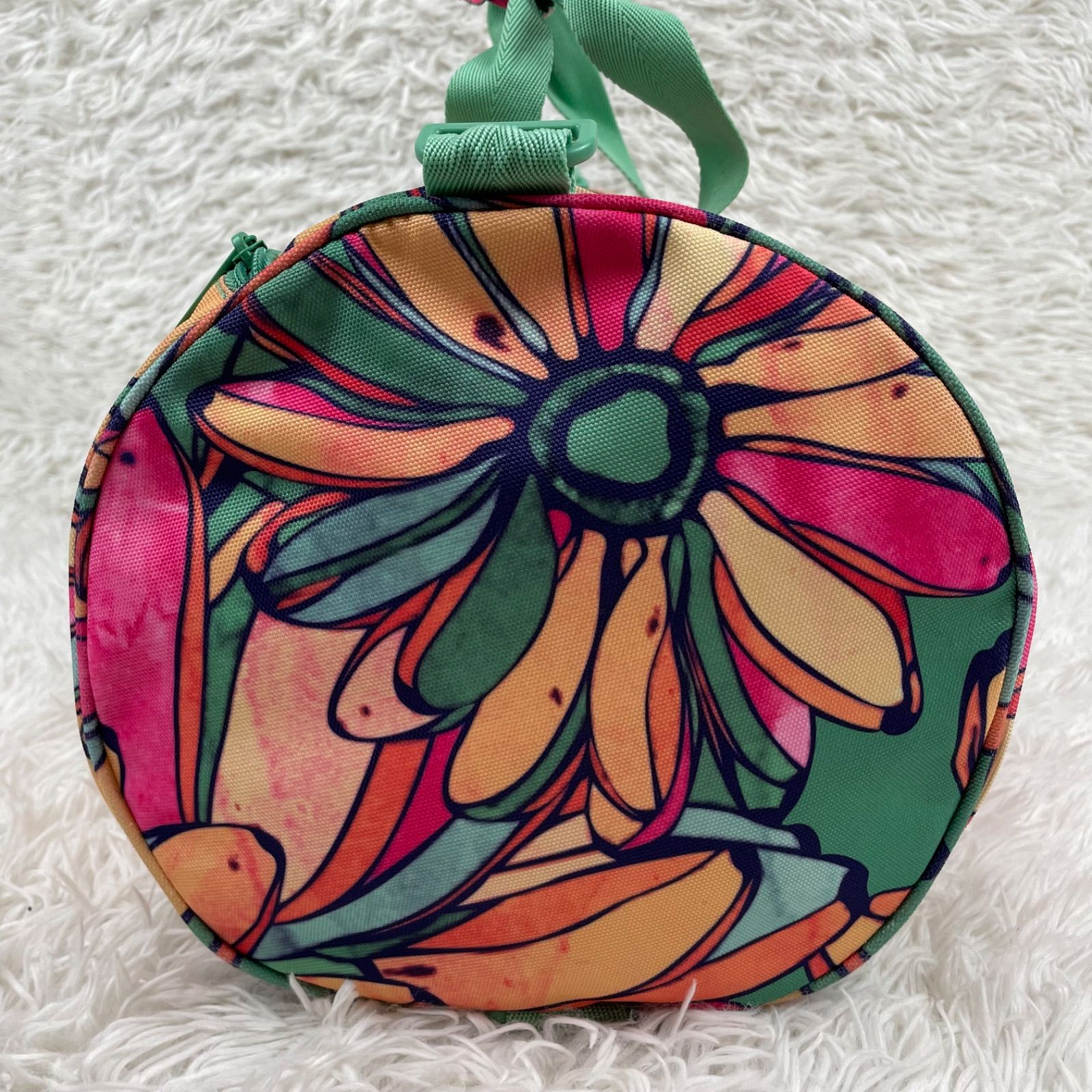 adidas アディダス ボストンバッグ 花柄 2way ショルダーバッグ