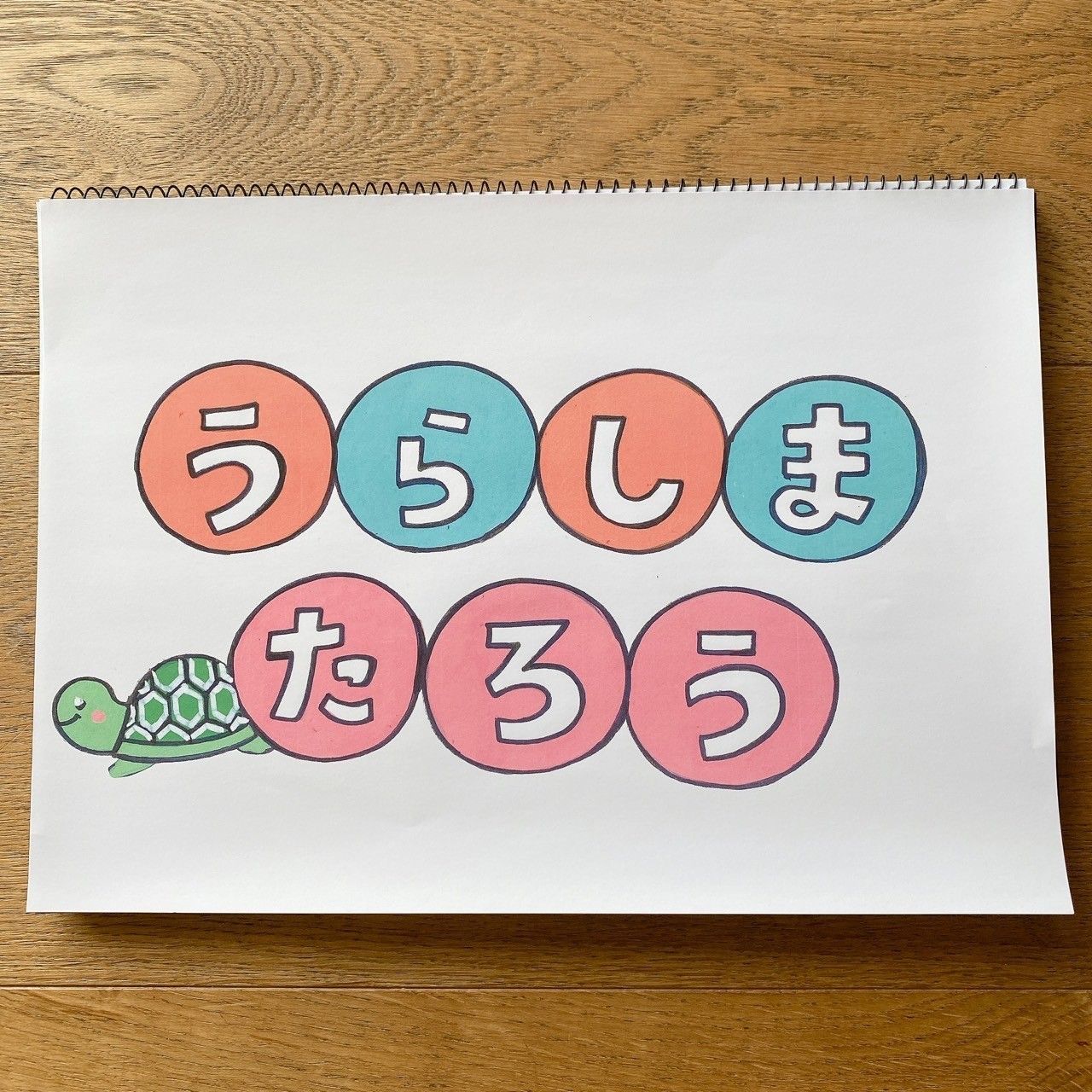 浦島太郎 スケッチブックシアター 紙芝居風 お話 物語 台本つき