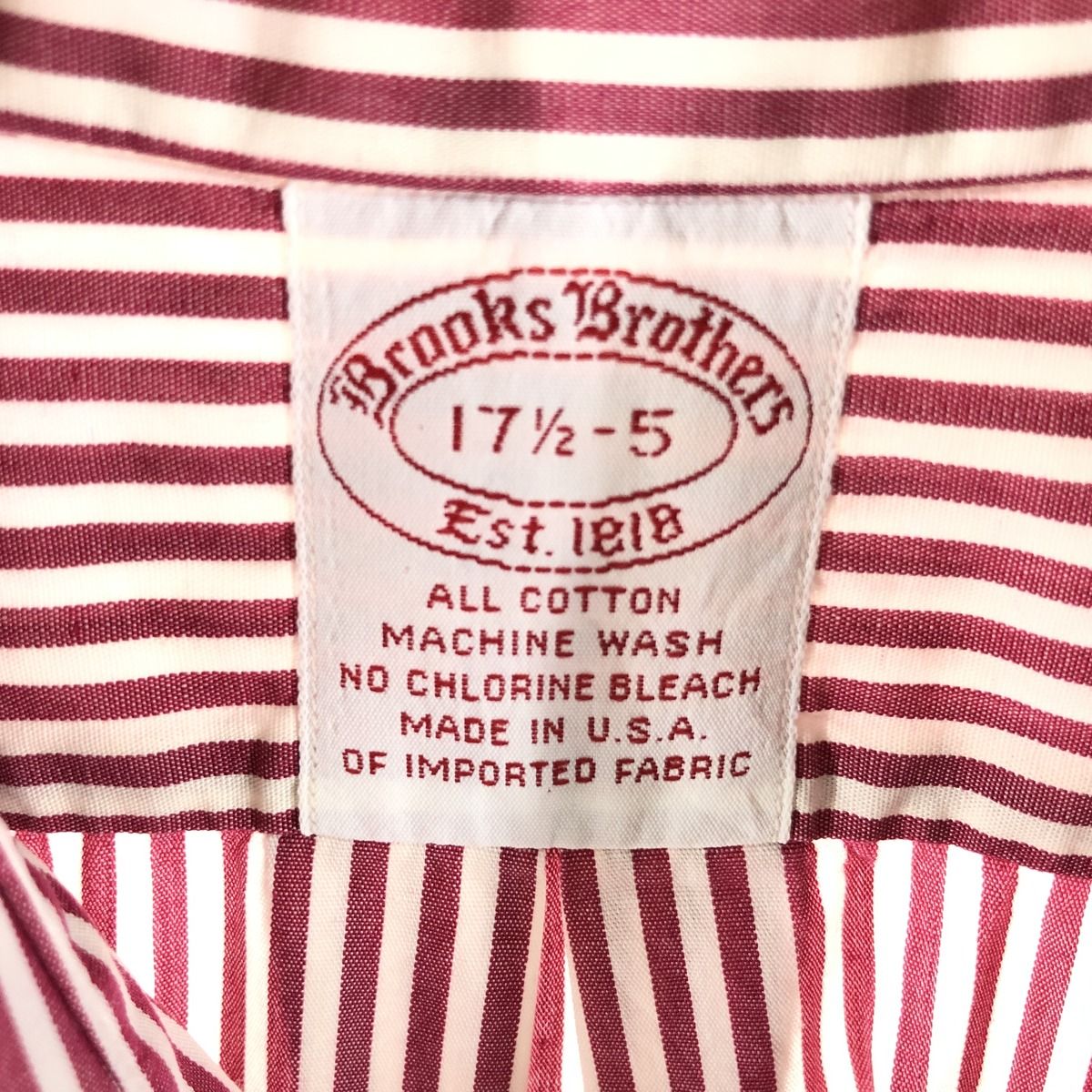 90年代 ブルックスブラザーズ Brooks Brothers Est.1818 長袖 ボタン