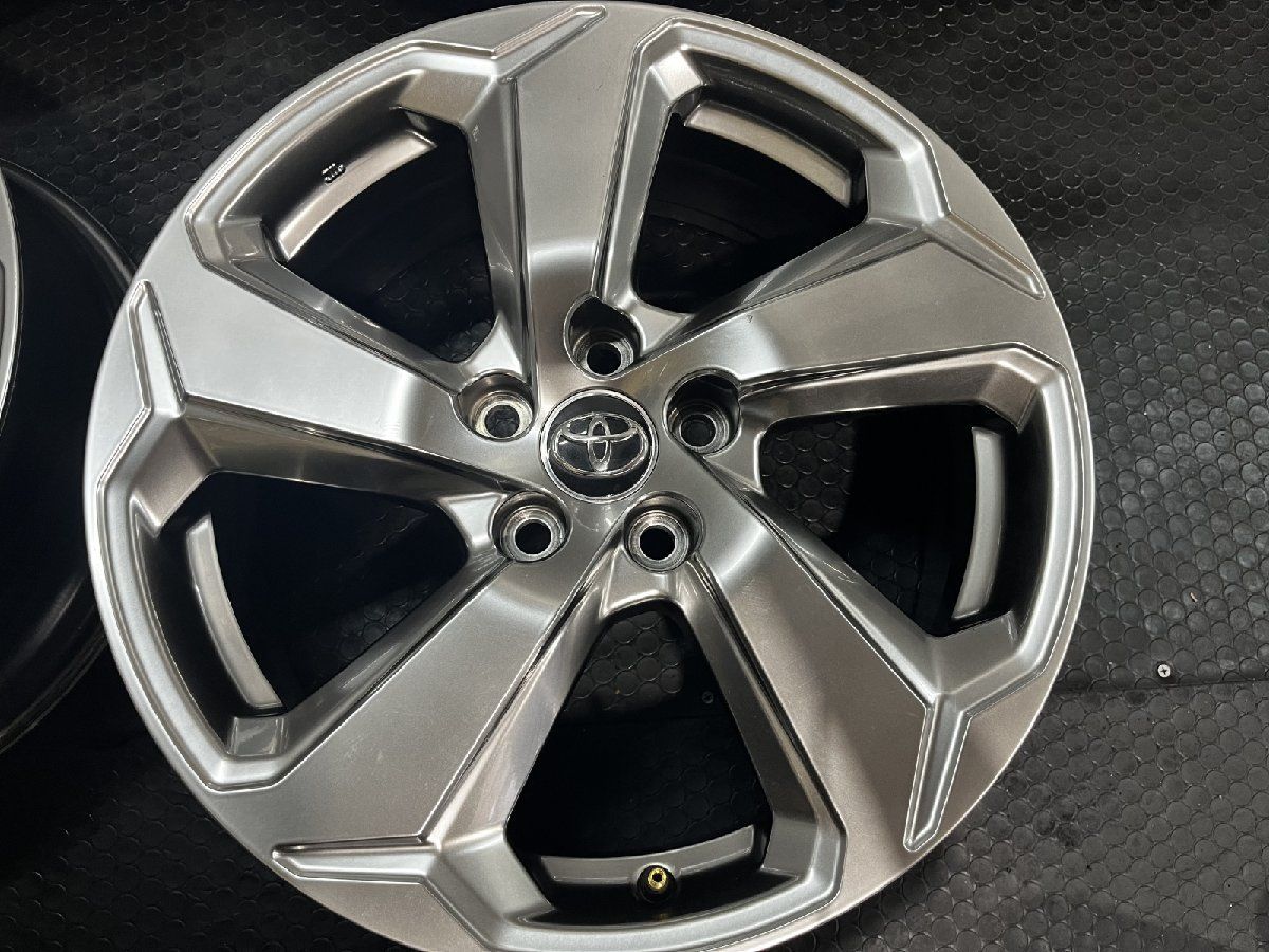 2022年製 車・バイク・自転車 rav4純正18インチホイール・タイヤセット