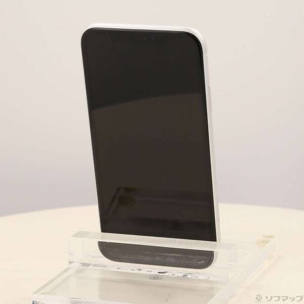 中古品〕 iPhoneXR 64GB ホワイト MT032J／A SIMフリー【344