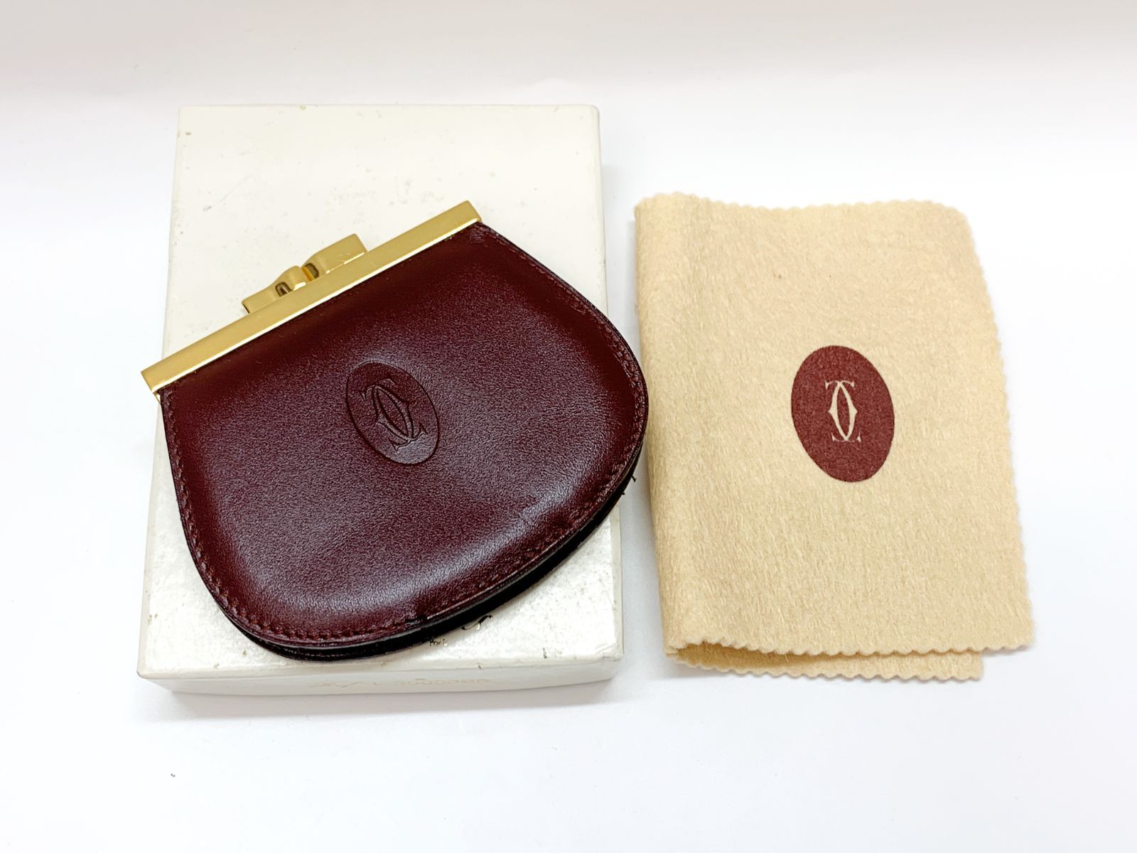 MER837 Cartier （カルティエ） 小銭入れ コインケース がまぐち