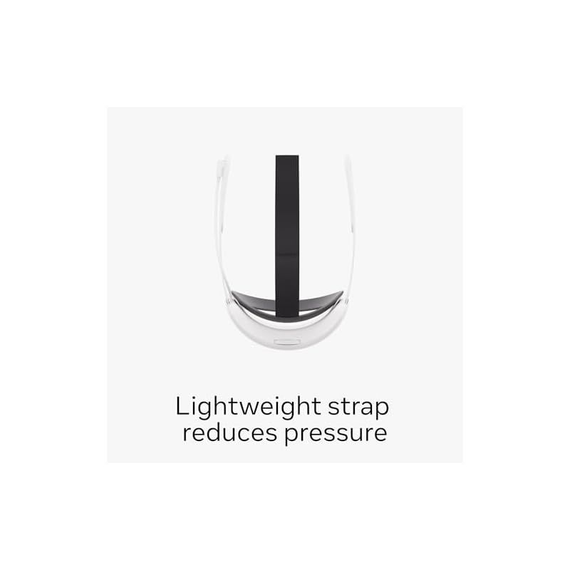 Meta Quest Eliteストラップ|Meta Quest 3|3Sに対応|重さを分散させた快適な着け心地|調節 で人間工学に基づいたフィット感|圧迫感や疲れを軽減