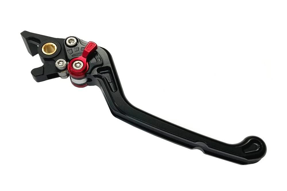 ブラック_右側フロントブレーキ BIKERS(バイカーズ) ブレーキレバー CT125 ハンターカブ ADV150 右側 フロント 6段階調整 アルミビレット プレミアムタイプ ブラック BK-H0408-BLK