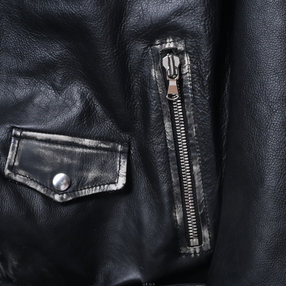 DISCOVERED カウレザー オーバー ライダース ジャケット - メルカリ