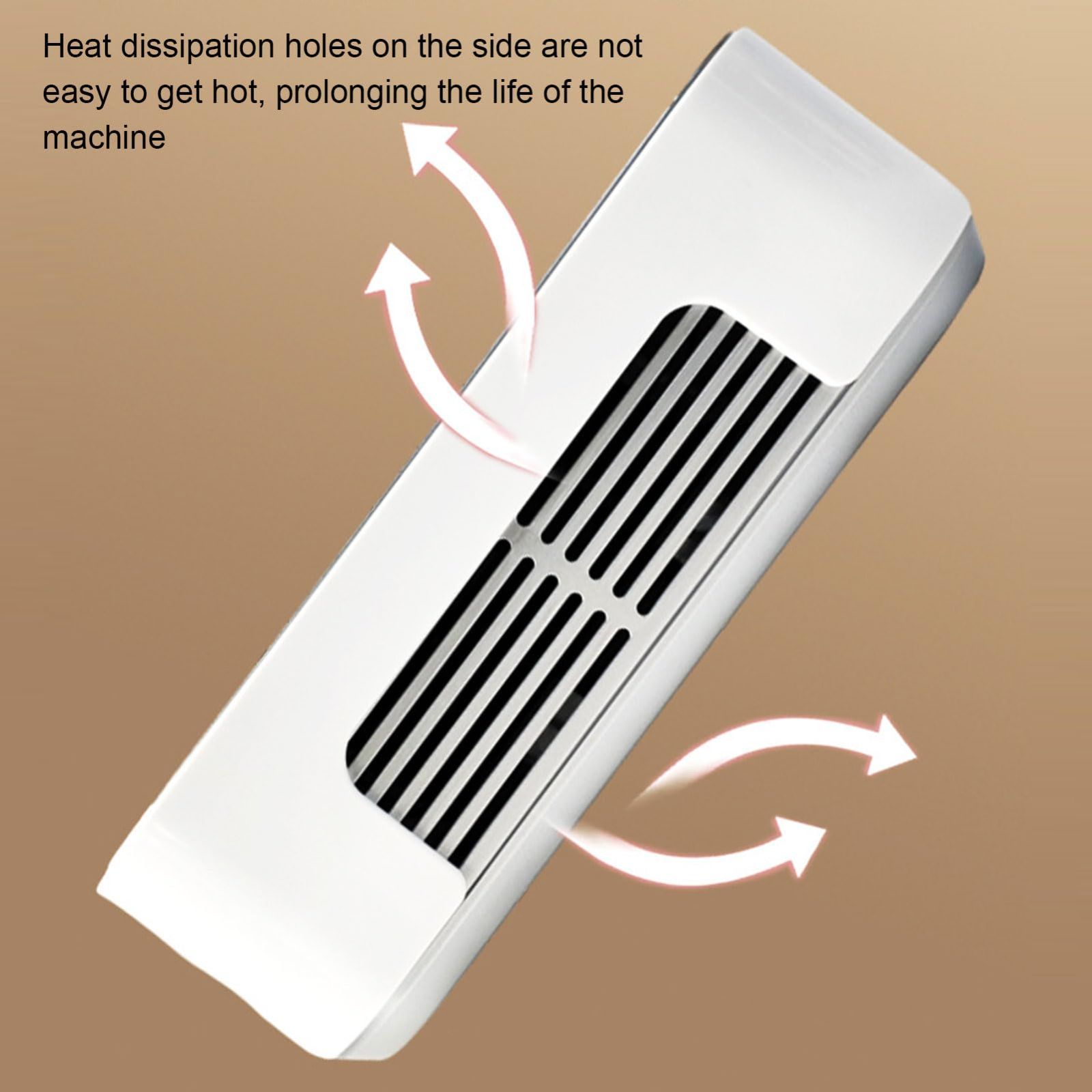 米国プラグ ネイル集塵機 60WハイパワーABSネイルダスト吸引 4500RPMブラシレスモーター正確な濾過ネイル掃除機 放熱穴付き家庭用ネイルサロン用