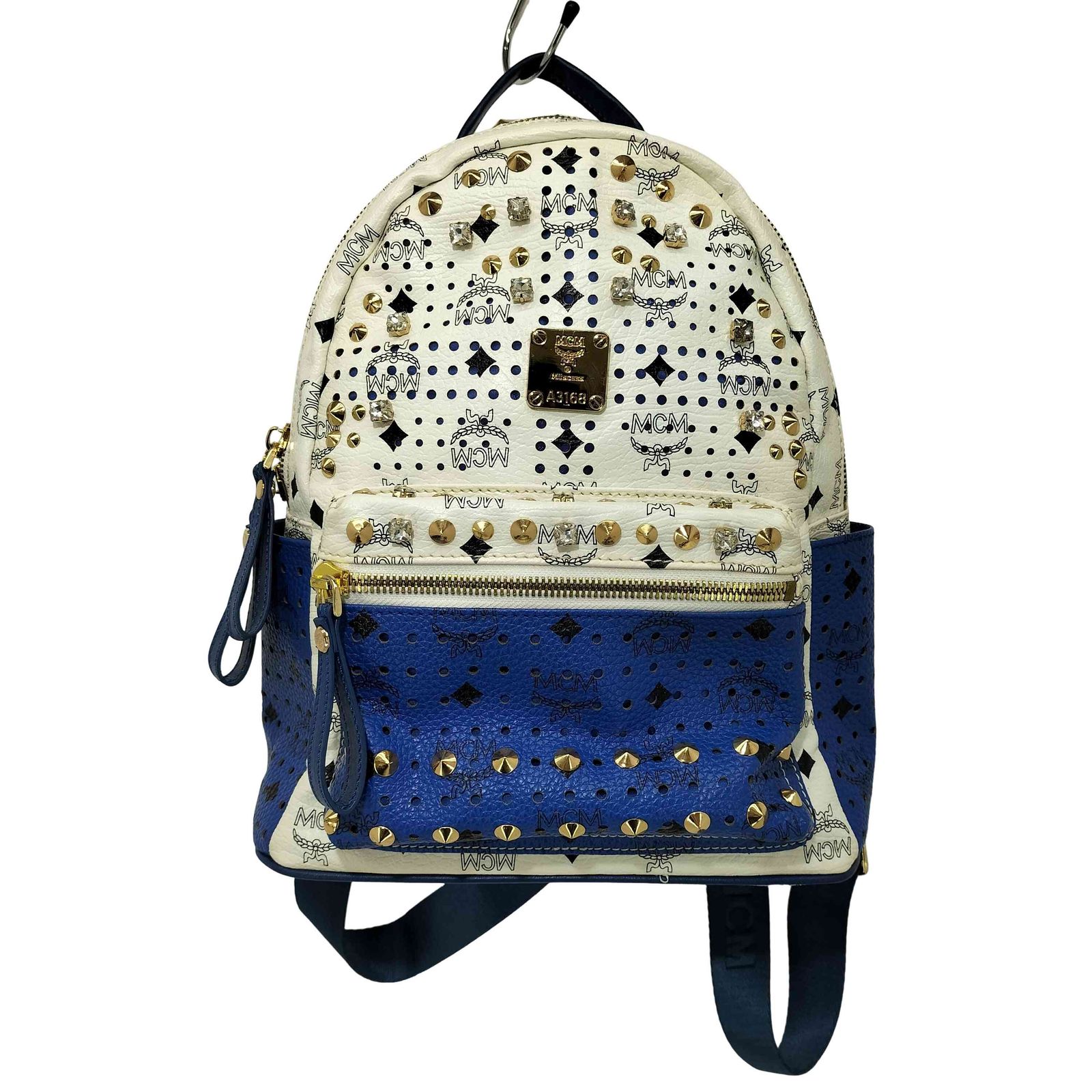 MCM リュック バックパック スタッズ 総柄 ラージサイズ 【公式通販】