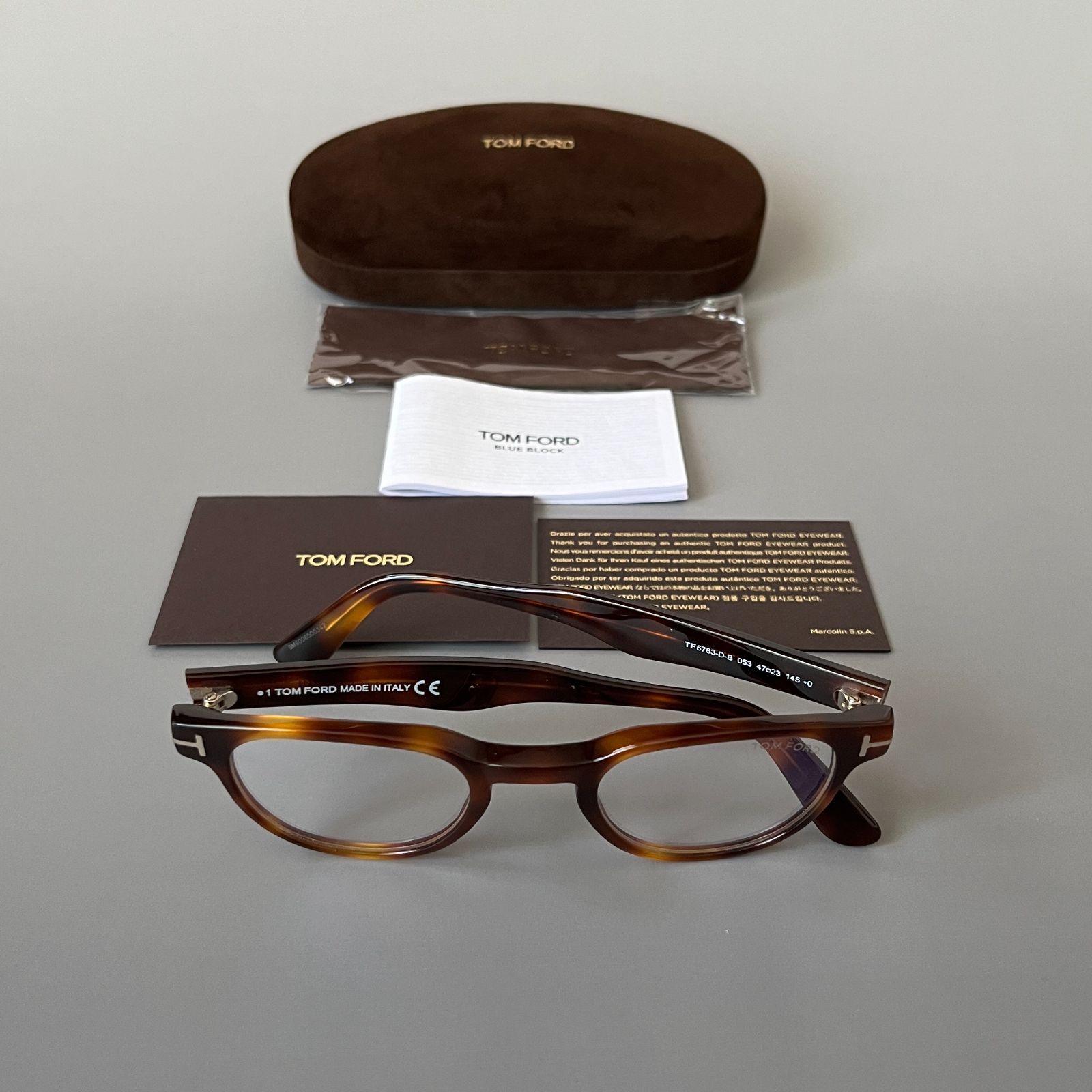 トムフォード メガネ TOM FORD ボストン アジアンフィット メンズ