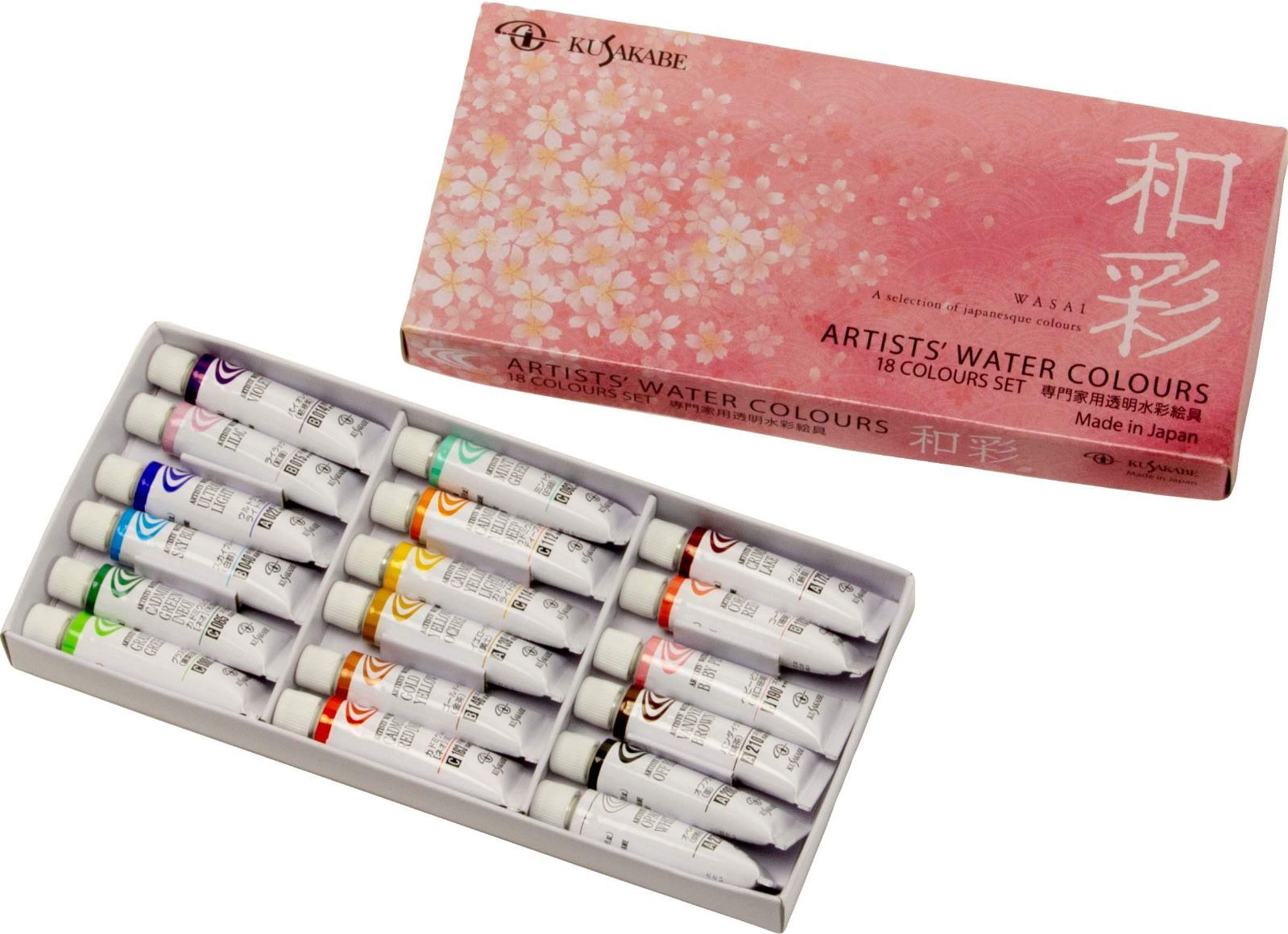 (未使用･未開封品)　クサカベ 透明水彩絵具 和彩 36色セット 5ml(2号) ar3p5n1 クサカベ 透明水彩絵具 和彩 36色セット 5ml(2号) : Rtier-Shop