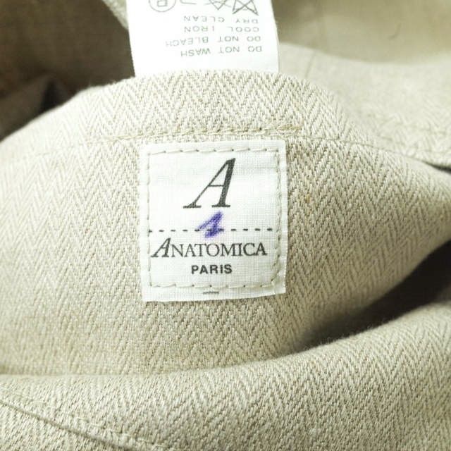 ANATOMICA アナトミカ フランス製 DOLMAN JACKET - HERRINGBONE LINEN
