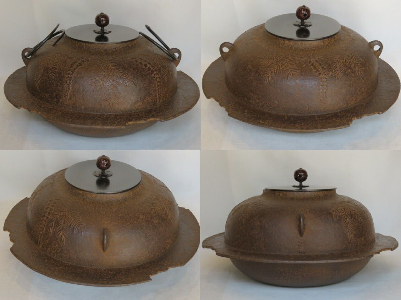 釜師　木村宗哉造　茶道具 楽天市場】【中古】【茶道具】釜師 木村宗哉造 総霰紋真形羽付釜