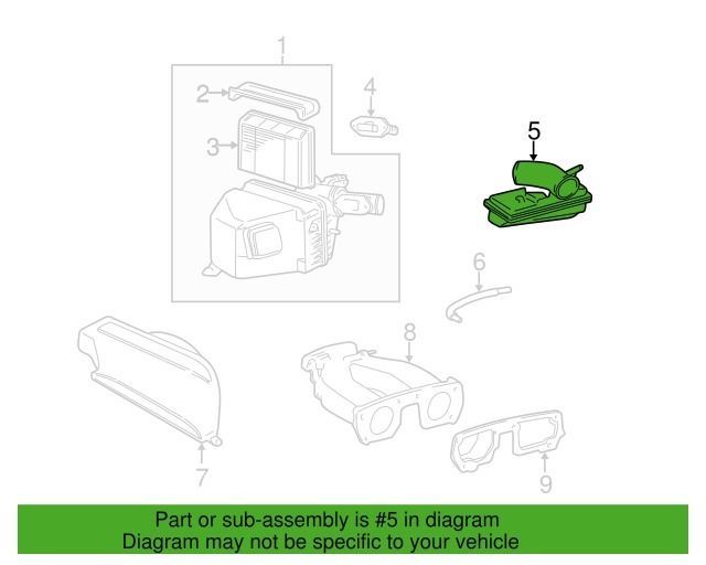 新品 トヨタ純正 JZS160 アリスト エアインテークホース エアー GS300  