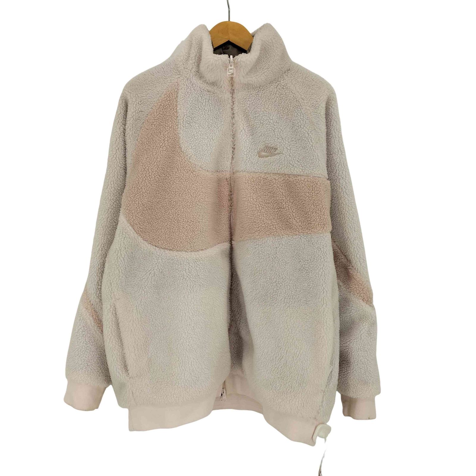 ナイキ NIKE リバーシブル ビッグスウッシュ ボアフリースジャケット 