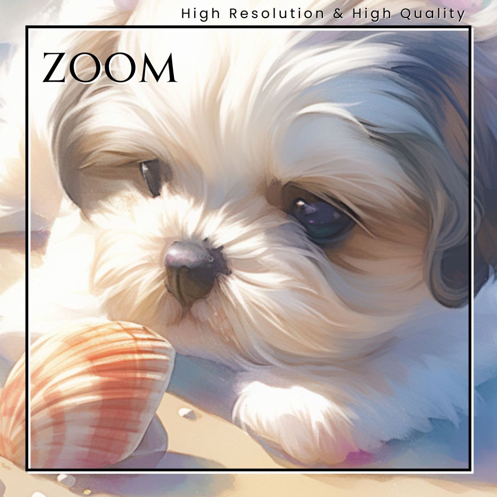 シーズー犬の子犬 No.1