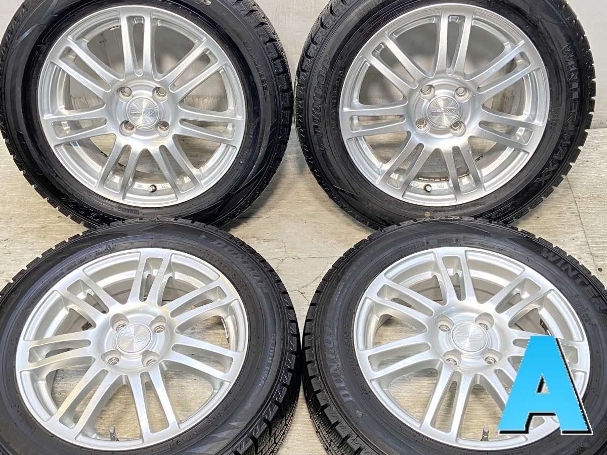 175/65R15  nダンロップ ウィンターマックス WM02 n　 MACBES MA7 n15x5.5 42 100-4穴 nタイヤ スタッドレスタイヤ ホイールセット 4本セットn w15241121012