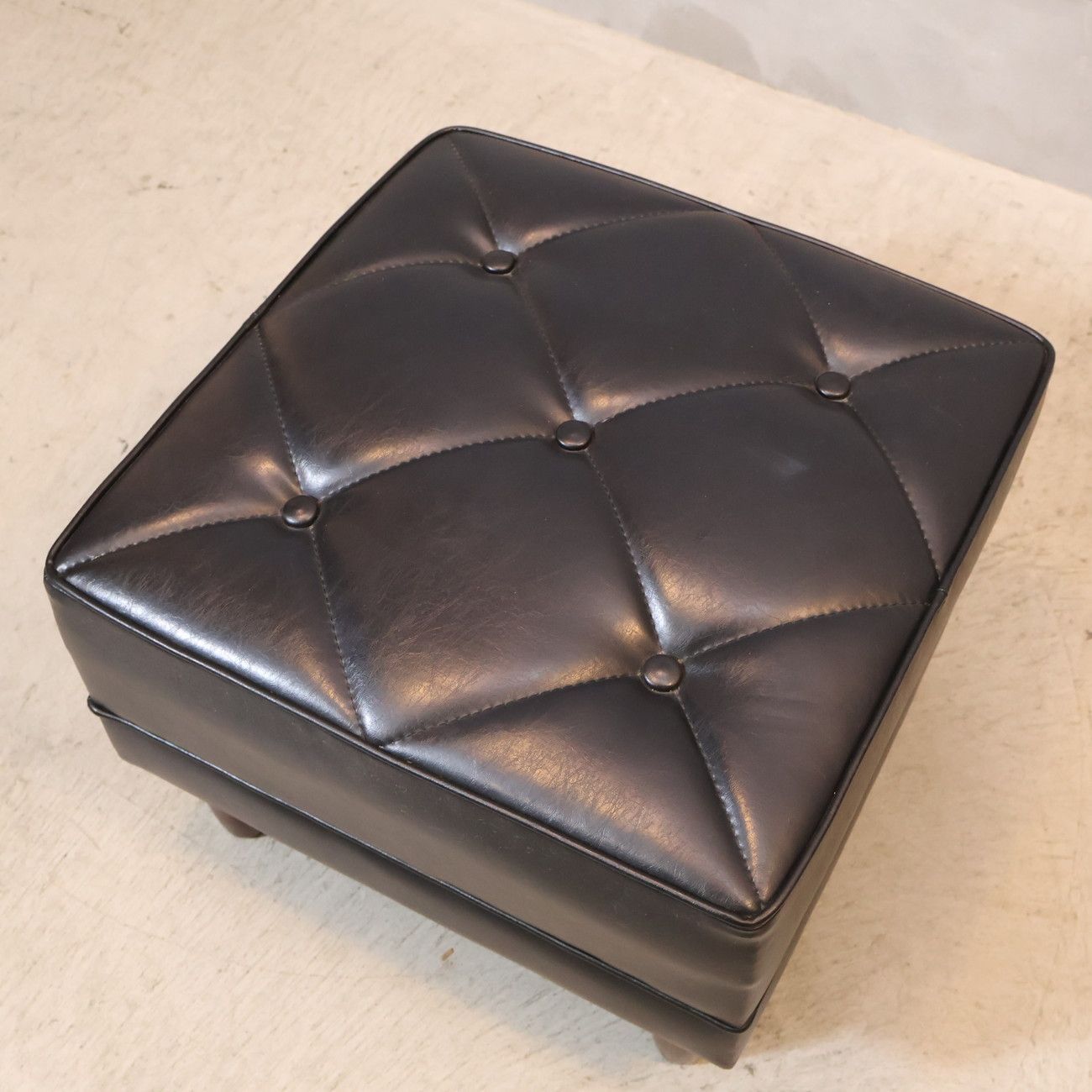karimoku60 カリモク60 オットマン ブラック 北欧スタイル